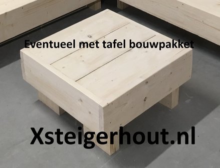 Bijpassende zwevende tafel