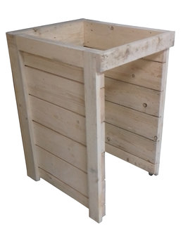kliko container ombouw achterkant