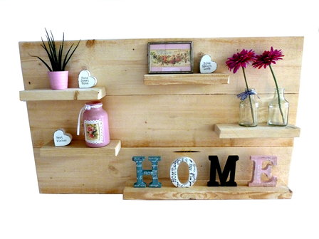 Wandbord steigerhout