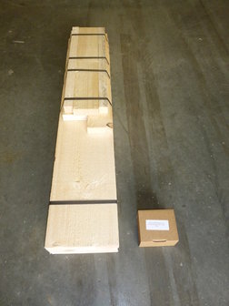 Bouwpakket wandbord steigerhout