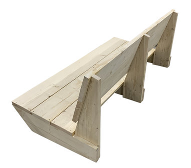 achterkant steigerhout bank laag