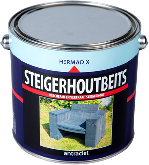 Steigerhoutbeits antraciet