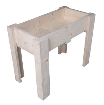 Moestuintafel schuin voorkant