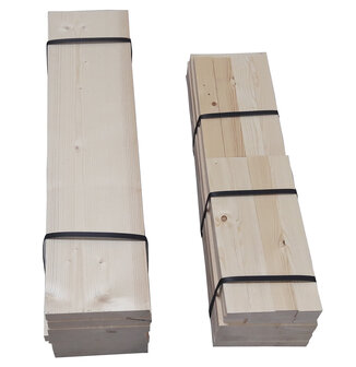 bouwpakket hocker steigerhout