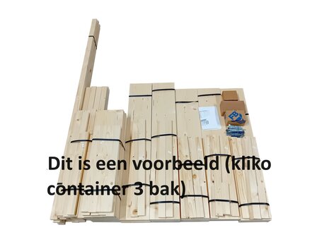 Voorbeeld bouwpakket kliko ombouw