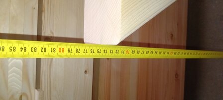 75cm hoog poot 60cm breed