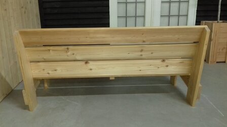 Tuinbank lariks hout bouwpakket