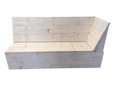 Oostenrijkse eethoek steigerhout hoekdeel