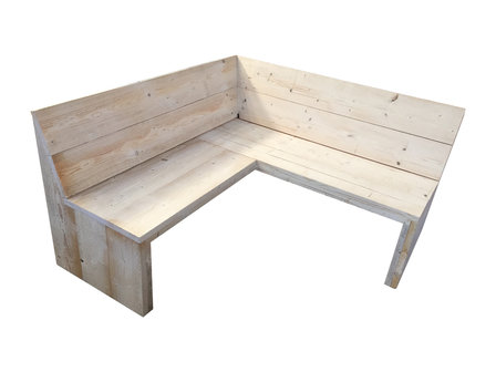 Hoekbank eethoek steigerhout