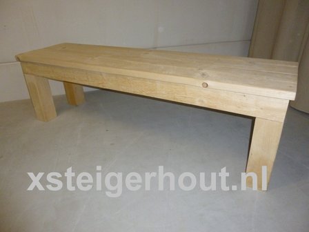 steigerhout bankje