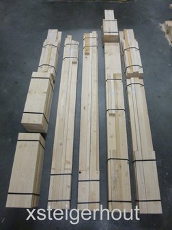 Hoekbank steigerhout bouwpakket