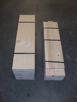 Hocker steigerhout bouwpakket
