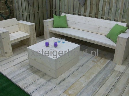 loungeset steigerhout