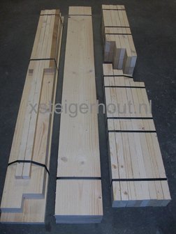 Bouwpakket steigerhout tuinset