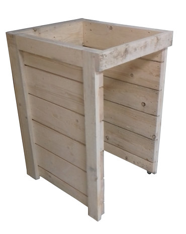 kliko container ombouw achterkant