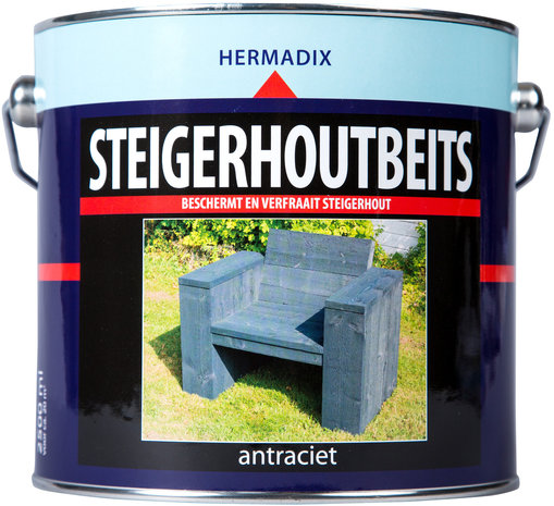 Steigerhoutbeits antraciet