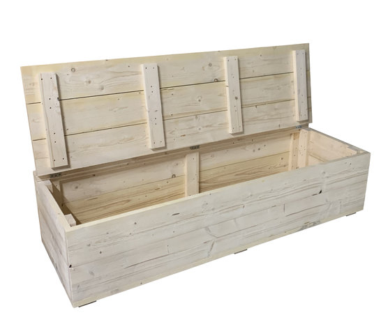 Grote steigerhout kist