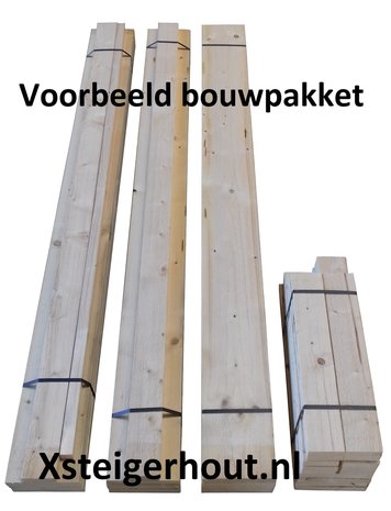 Voorbeeld bouwpakket kist