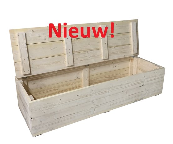 Nieuw steigerhout kist bouwpakket om zelf een kist te maken