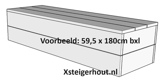 hocker of lange tafel 3 planken breed