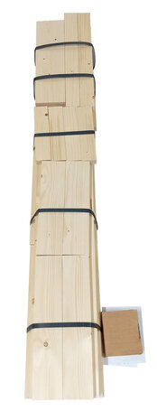Bouwpakket statafel met rugleuning