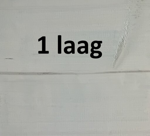 Steigerhout beits zeegroen 1 laag