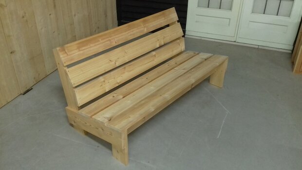 Tuinbank lariks hout bouwpakket