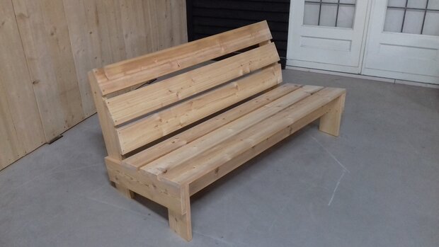 Tuinbank lariks hout bouwpakket