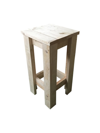 Barkruk steigerhout bouwpakket