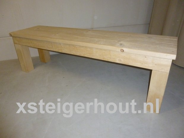 steigerhout bankje