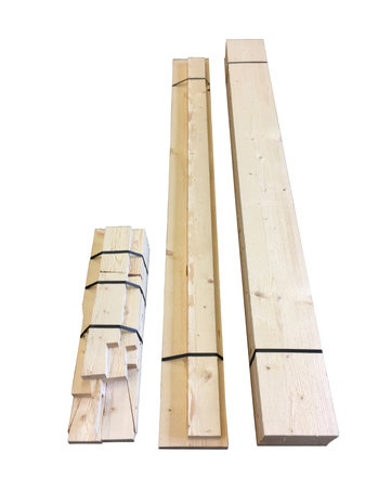 Bouwpakket steigerhout bank