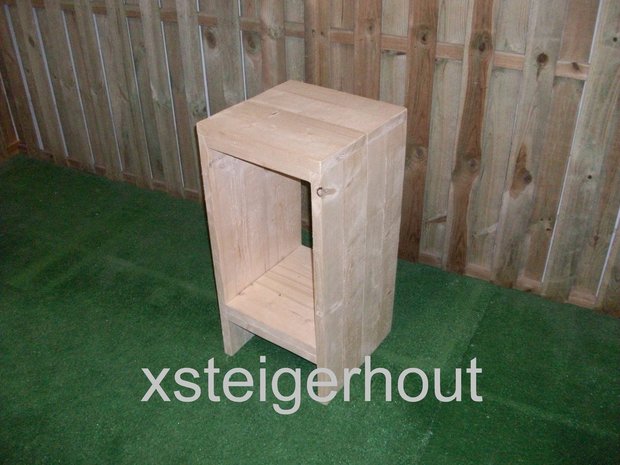 Barkruk steigerhout