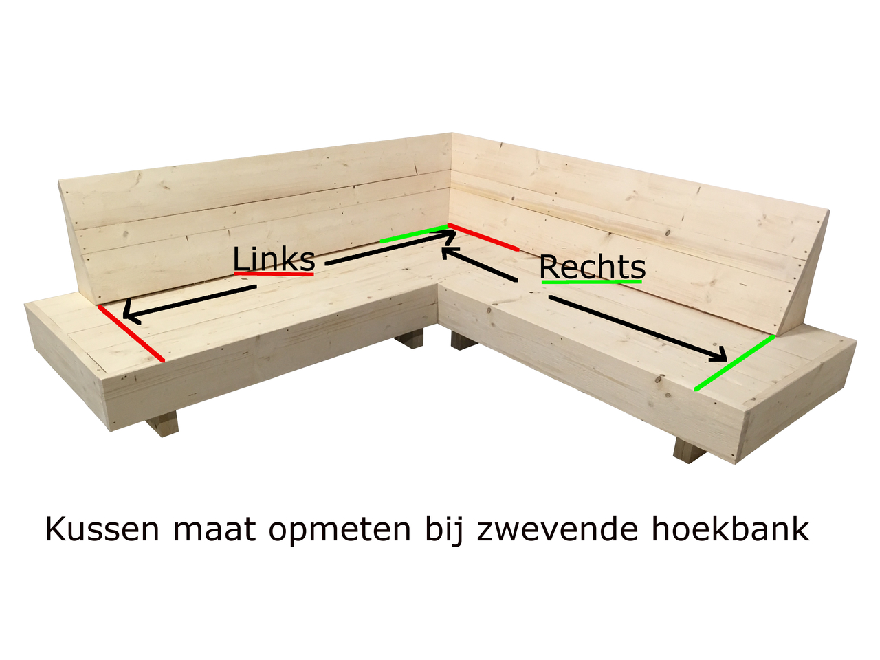 Grafiek Atlas as Hoekbank kussenset voor tuin hoekbank - xsteigerhout