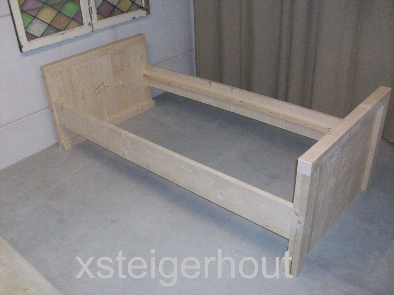 Wonderlijk Steigerhout bed bouwpakket - xsteigerhout UI-19