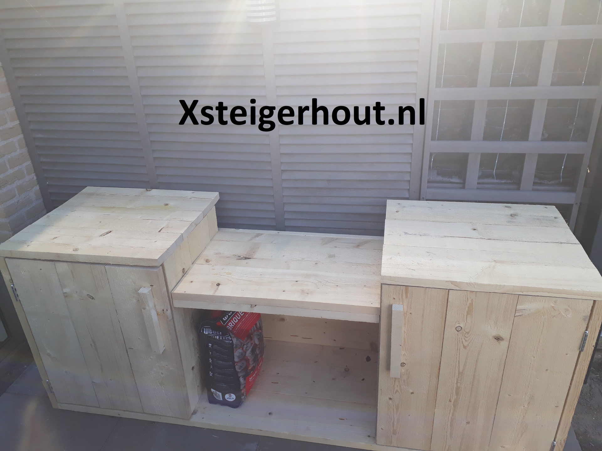 Bbq meubel zonder barbecue
