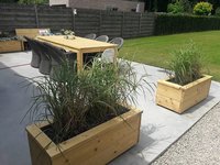 Steigerhout plantenbakken op maat