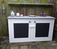 Steigerhout tuinkast