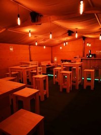 Steigerhout bar inrichting