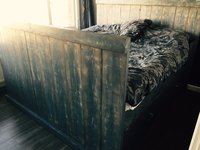 Steigerhout tweepersoonsbed