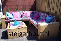 Steigerdelen hoekbank