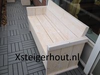 Steigerhout opbergbank