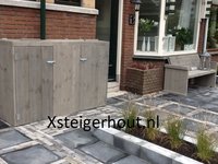Kliko ombouw en tuinbank steigerhout
