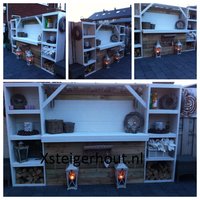 Tuinkast steigerhout