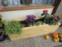 Langwerpige plantenbak