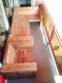 kleine hoekbank balkon