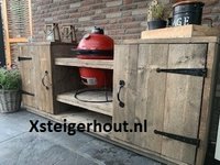 bbq meubels barbecue steigerhout