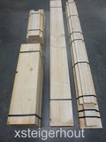Steigerhout tafel met kolompoten bouwpakket