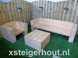Steigerhout Tuinmeubel sets bouwpakketten xsteigerhout