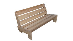 Tuinbank lariks hout bouwpakket