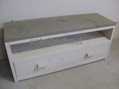 Tv meubel lade steigerhout - xsteigerhout